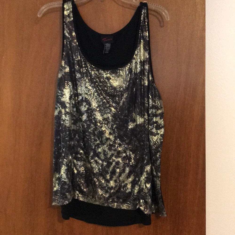 Torrid sequin tank top